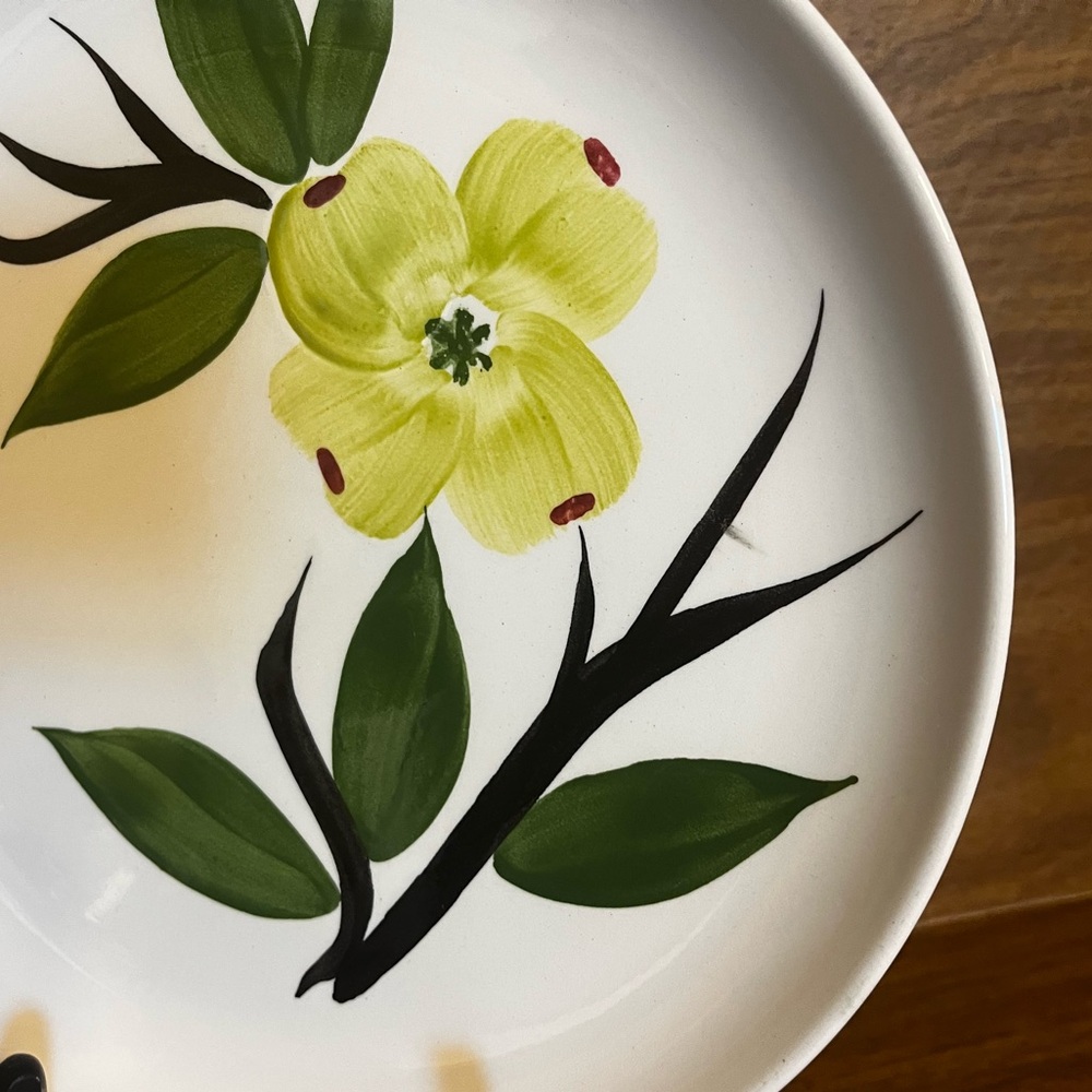 Vintage Joni Dixie Dogwood 9 1/2" Plate - Picture 2 of 6